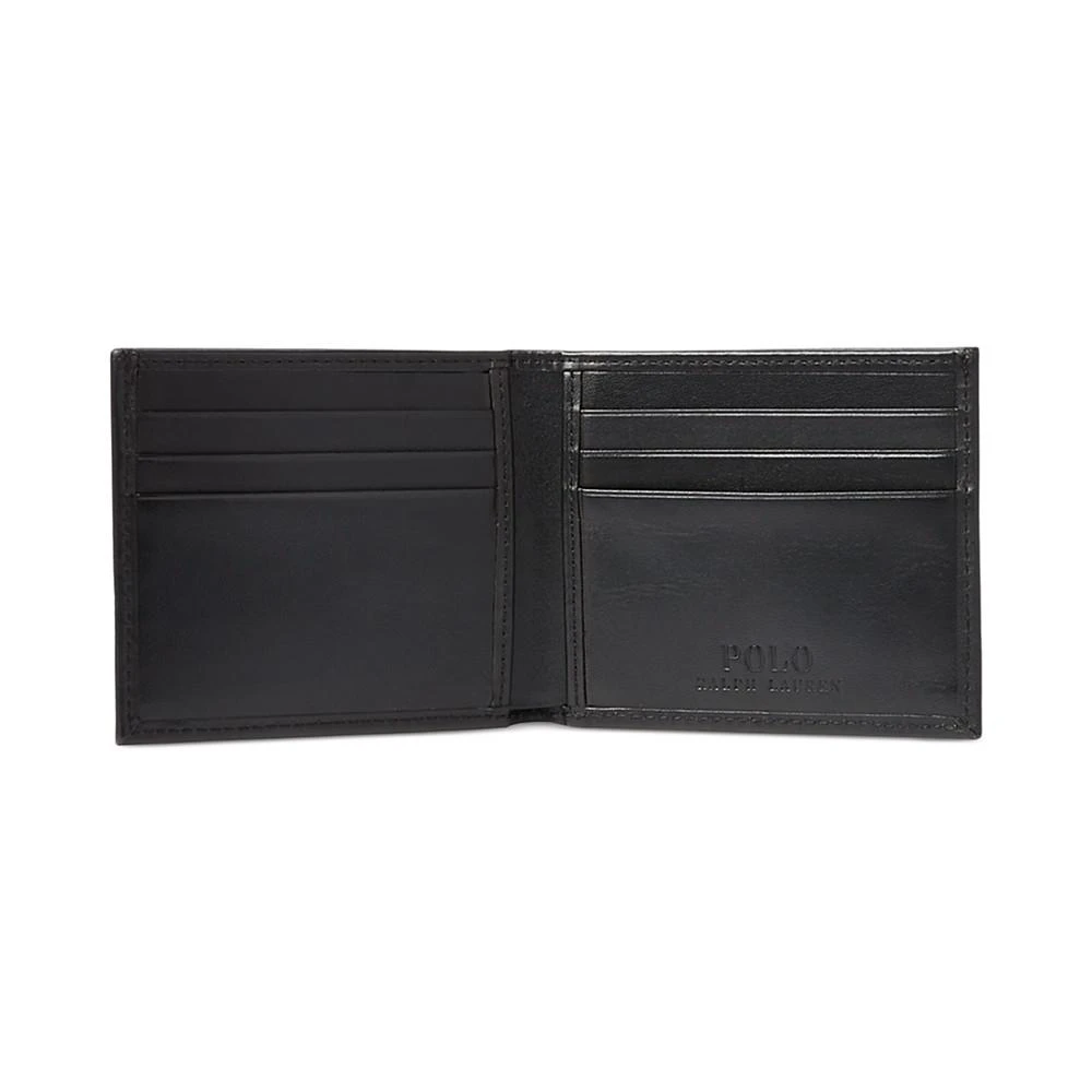 商品Ralph Lauren|Men's Burnished Leather Billfold,价格¥669,第2张图片详细描述