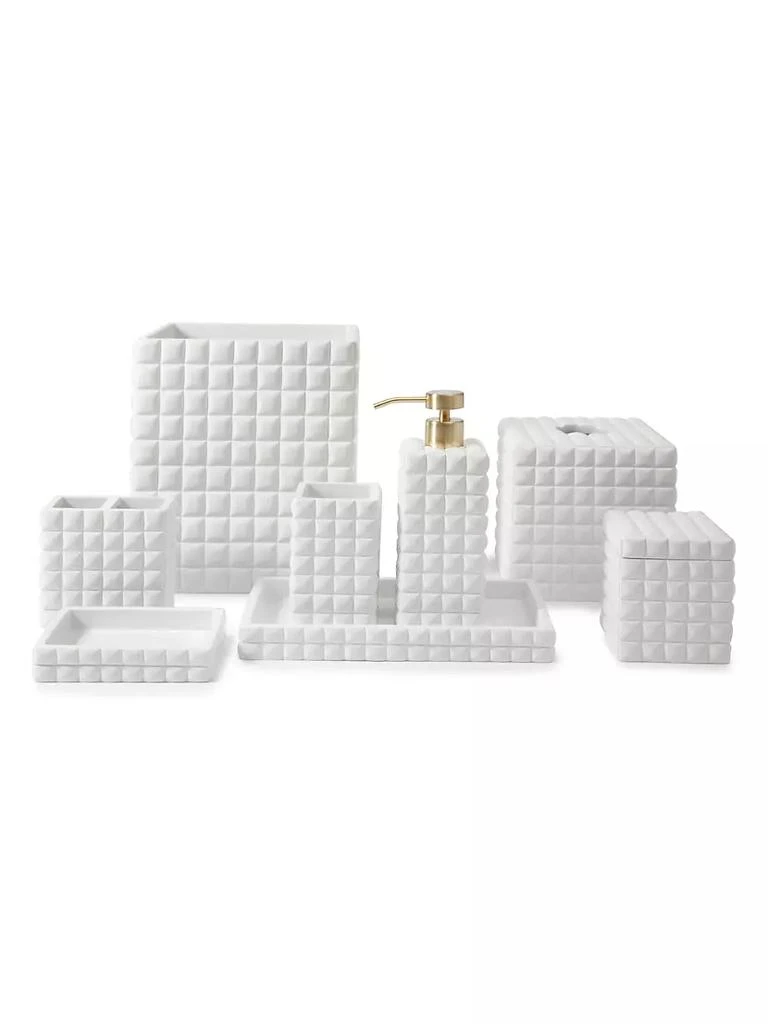 商品Kassatex|Piazza Tissue Box Holder,价格¥300,第2张图片详细描述