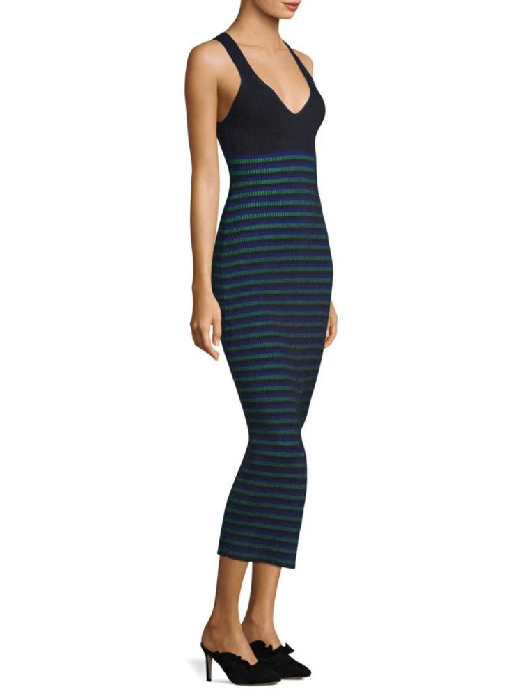 商品Opening Ceremony|Striped Ribbed Knit Dress,价格¥1355,第1张图片