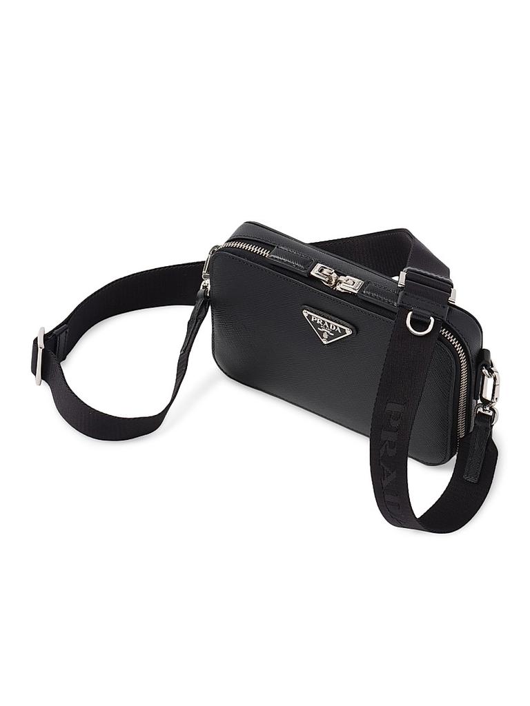 Prada Brique Saffiano Leather Bag - Shoulder Bags - Free