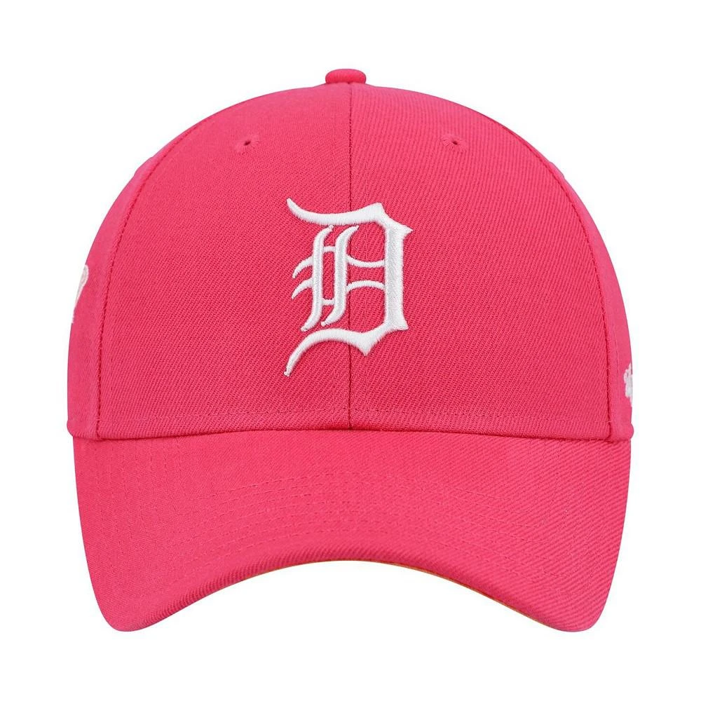 商品47 Brand|Men's Magenta Detroit Tigers 2005 MLB All-Star Game Mango Undervisor MVP Snapback Hat,价格¥237,第2张图片详细描述
