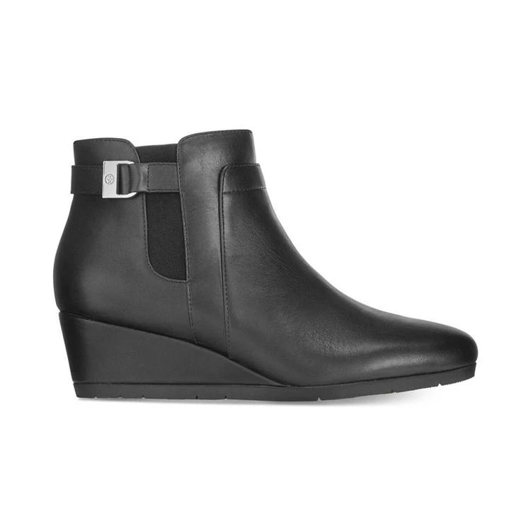 商品Giani Bernini|Cecie Memory Foam Wedge Ankle Booties, Created for Macy's,价格¥313,第2张图片详细描述