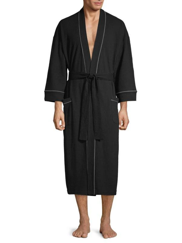 商品Saks Fifth Avenue|Waffle Knit Robe,价格¥318,第1张图片