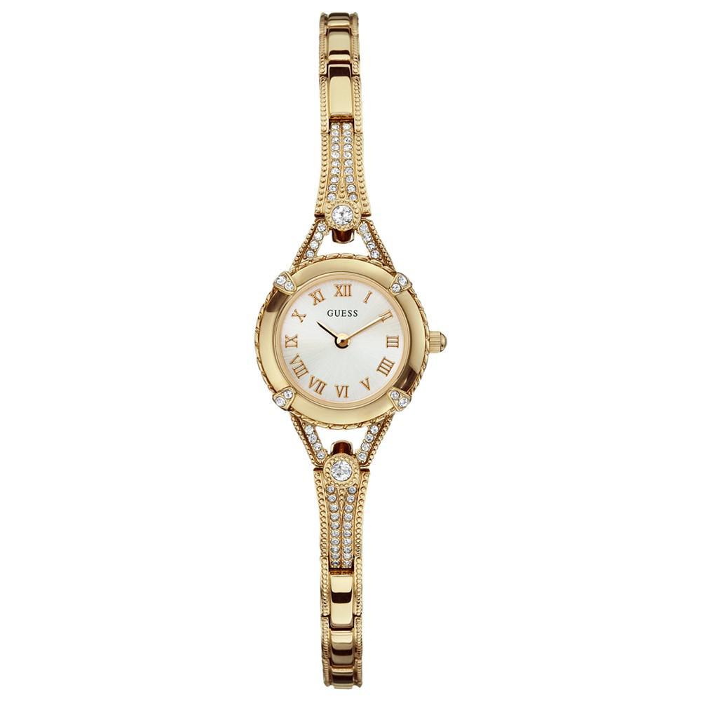 商品GUESS|女款金色手链腕表 22mm U0135L2,价格¥823,第1张图片