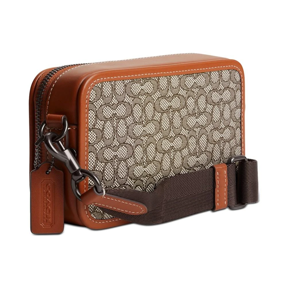 商品Coach|Charter Slim Mini Signature Jacquard Crossbody,价格¥1695,第4张图片详细描述