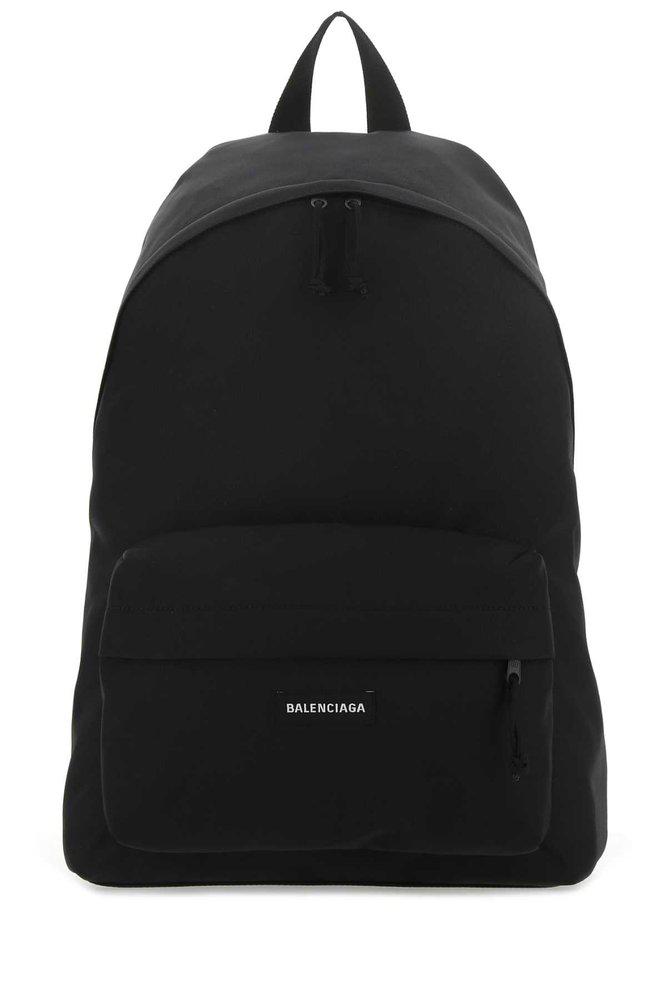 Balenciaga Logo Zipped Backpack商品第1张图片规格展示