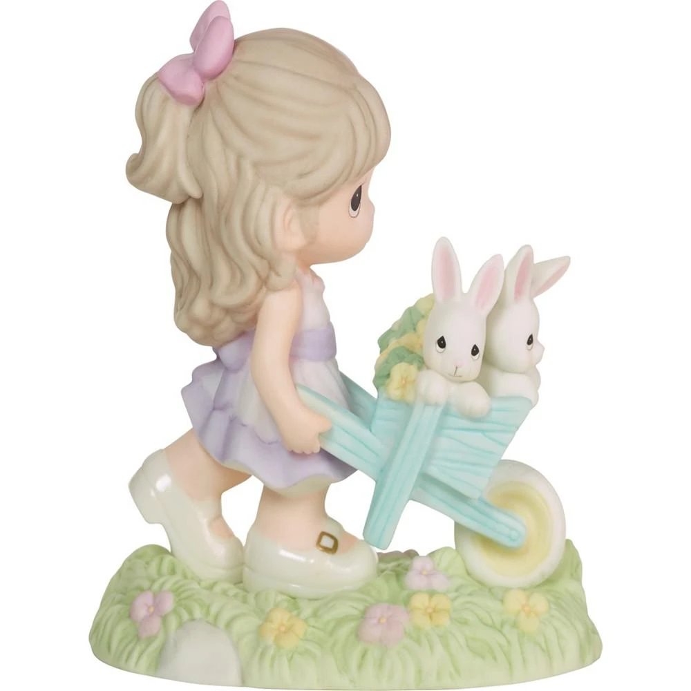 商品Precious Moments|222015 Wishing You Kisses and Springtime Wishes Porcelain Figurine,价格¥618,第1张图片