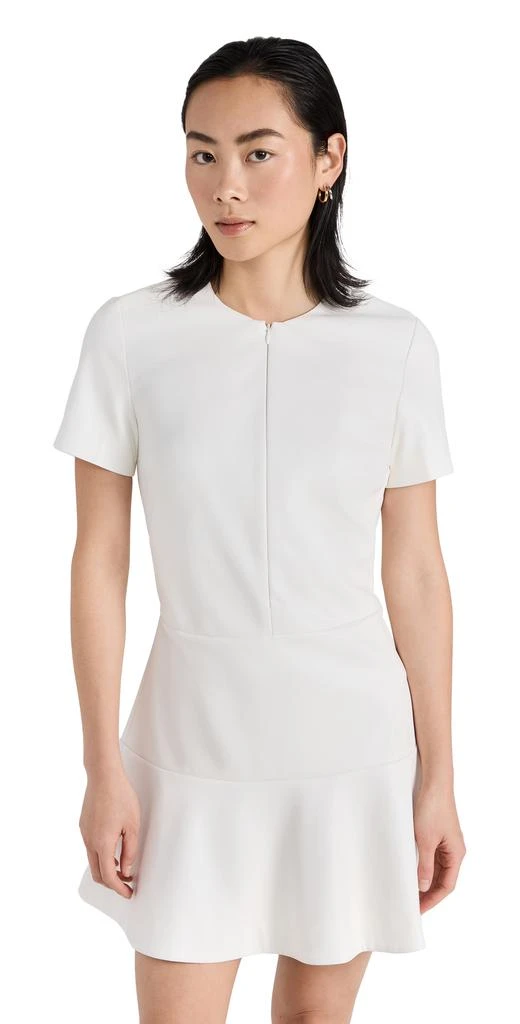 商品Proenza Schouler|Proenza Schouler White Label 仿皮荷叶边迷你连衣裙,价格¥4242,第1张图片