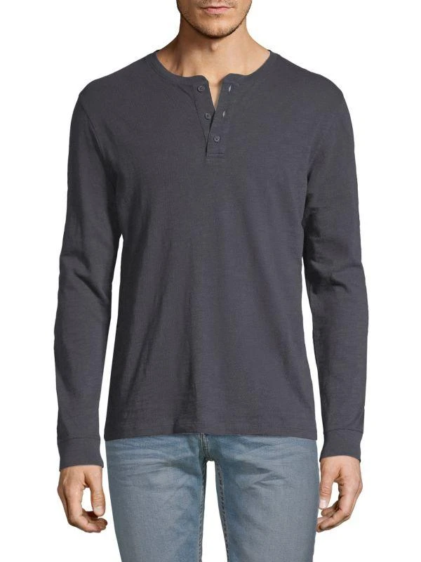 商品Vince|Long Sleeve Henley,价格¥456,第1张图片