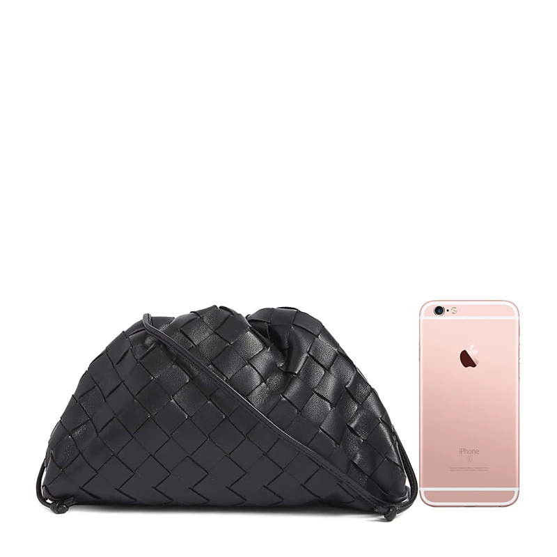 Bottega Veneta 葆蝶家 女款黑银云朵包单肩包 585852-VCPP1-8803 商品