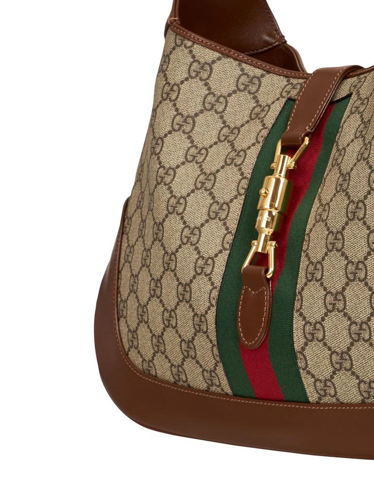 商品Gucci|Medium Jackie Gg Supreme & Leather Bag,价格¥21244,第3张图片详细描述