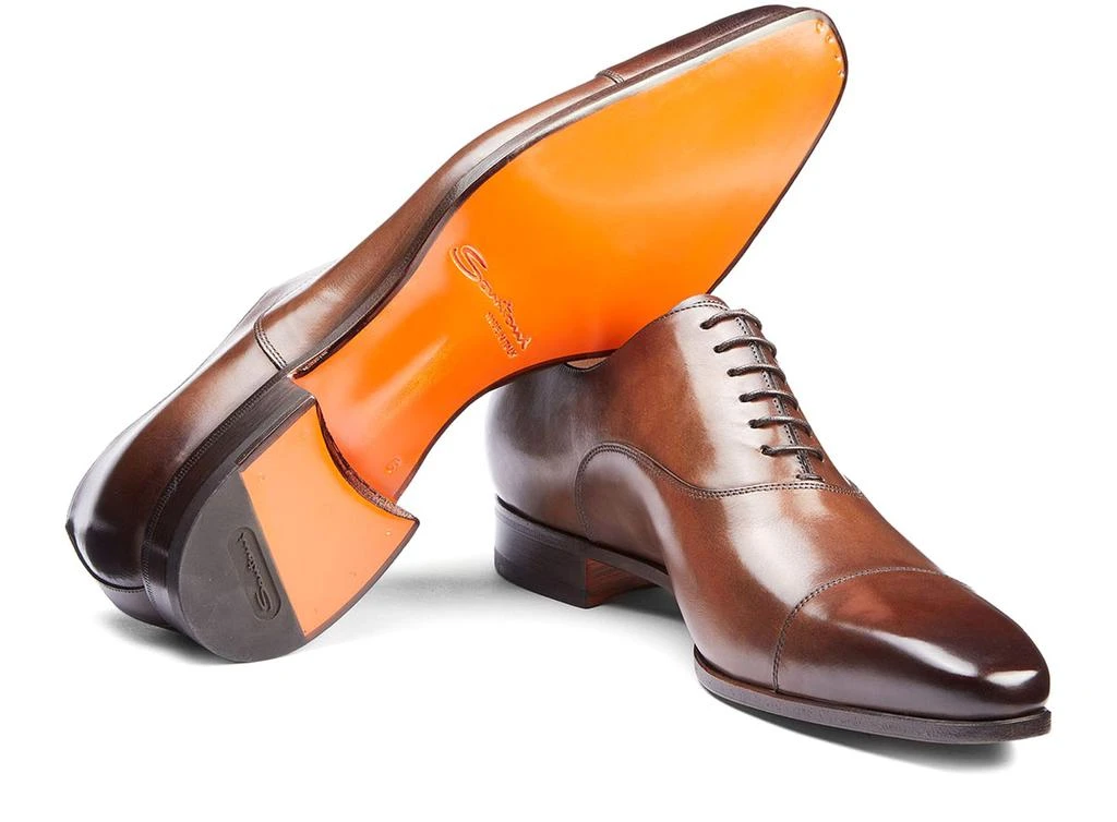 商品Santoni|皮革牛津鞋,价格¥6300,第3张图片详细描述
