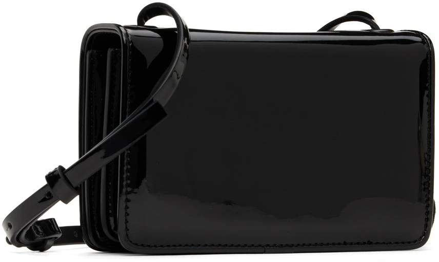 商品Acne Studios|Black Mini Plaque Bag,价格¥2086,第3张图片详细描述