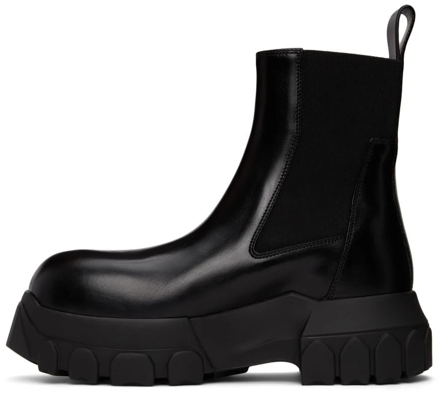 商品Rick Owens|Black Beetle Bozo Tractor Boots,价格¥4768,第3张图片详细描述