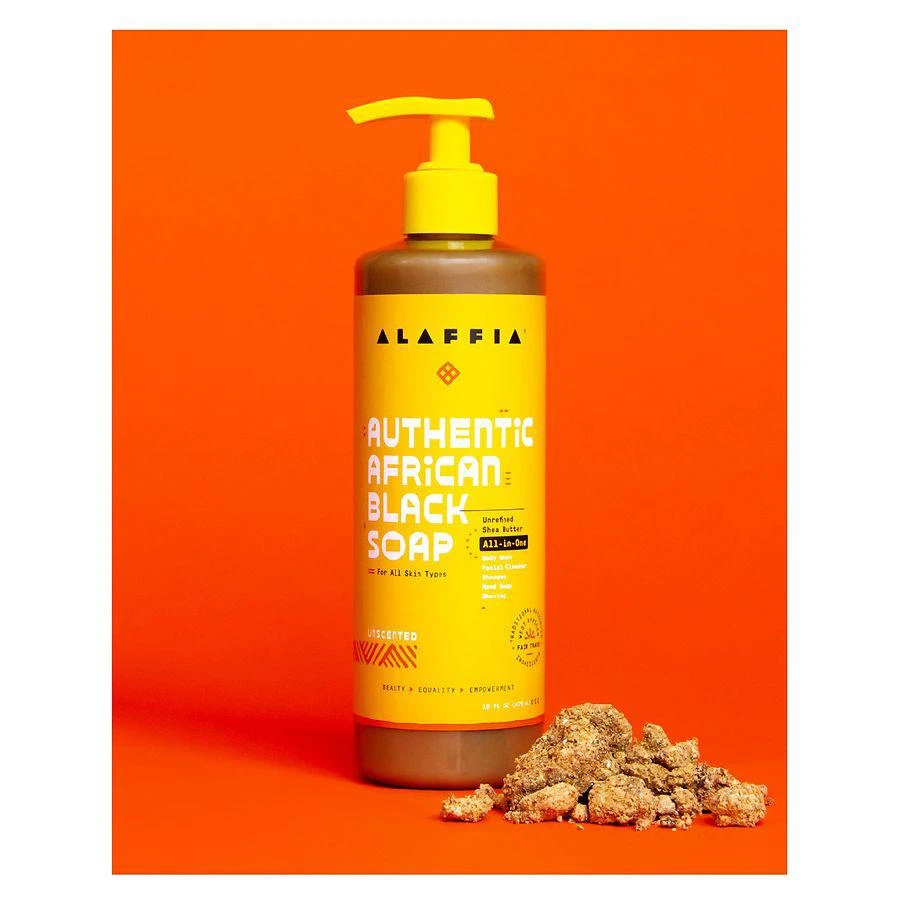 商品Alaffia|Authentic African Black Soap All-In-One,  Unscented,价格¥83,第4张图片详细描述