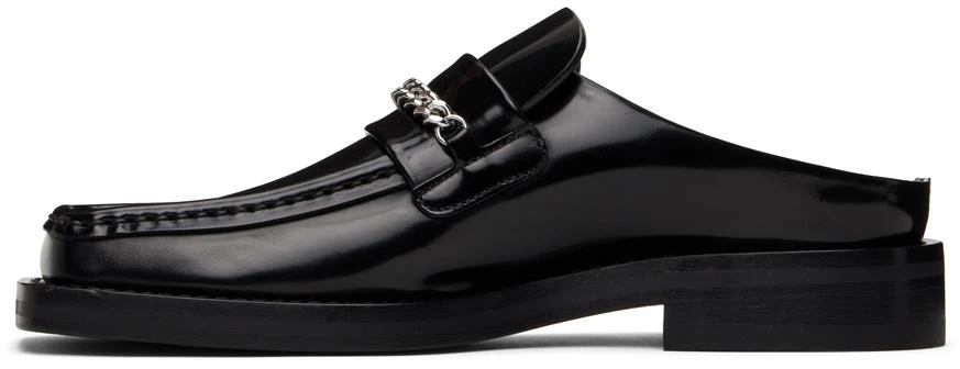 商品Martine Rose|Black Square Toe Loafers,价格¥1787,第3张图片详细描述