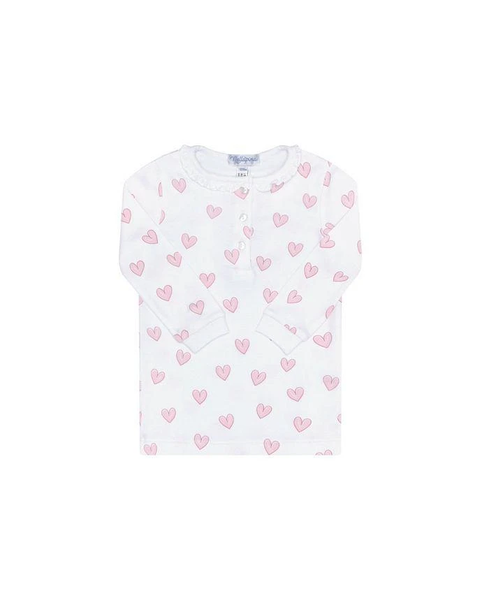 商品Nellapima|Girls' Pink Heart Print Pajama - Baby,价格¥404,第2张图片详细描述