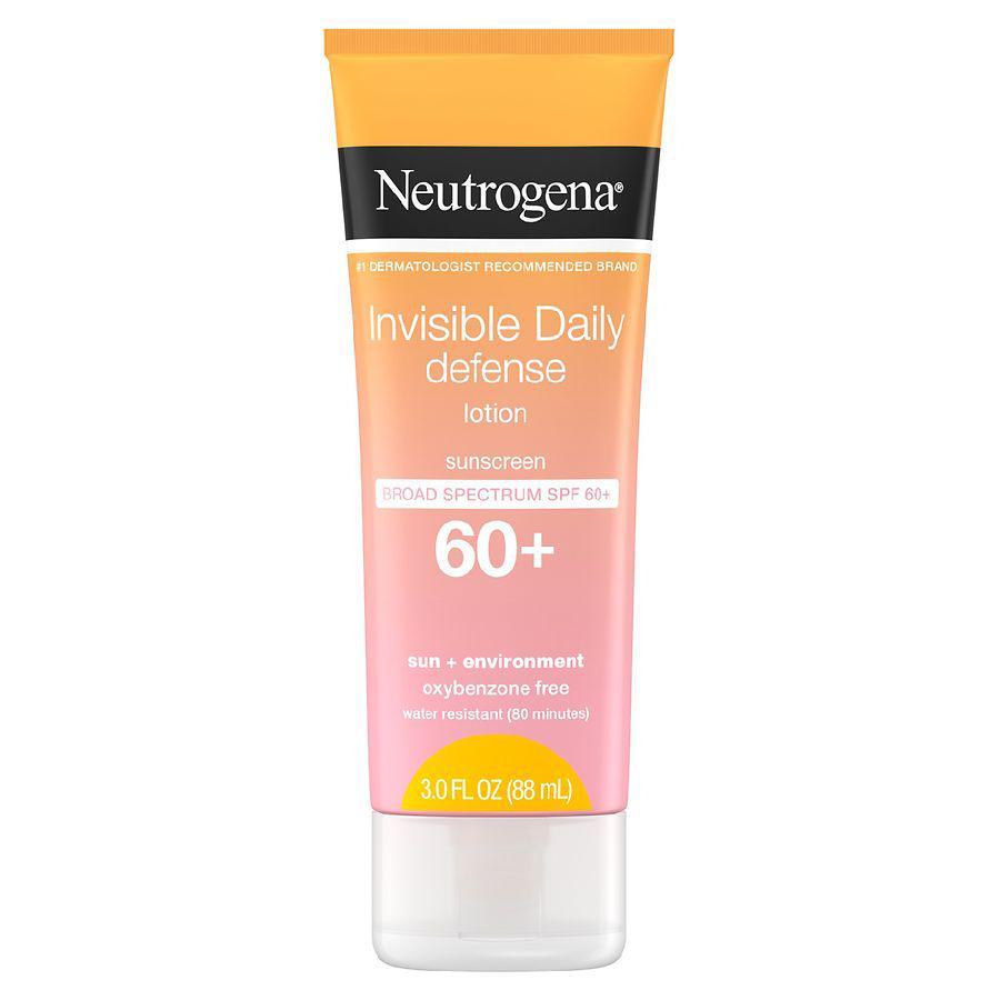 商品Neutrogena|Invisible Daily Defense Lotion, SPF 60+,价格¥134,第1张图片