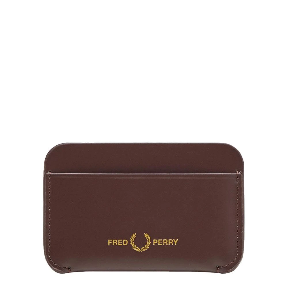 商品Fred Perry|Fred Perry Card Holder Matte Leather - Oxblood,价格¥175,第1张图片