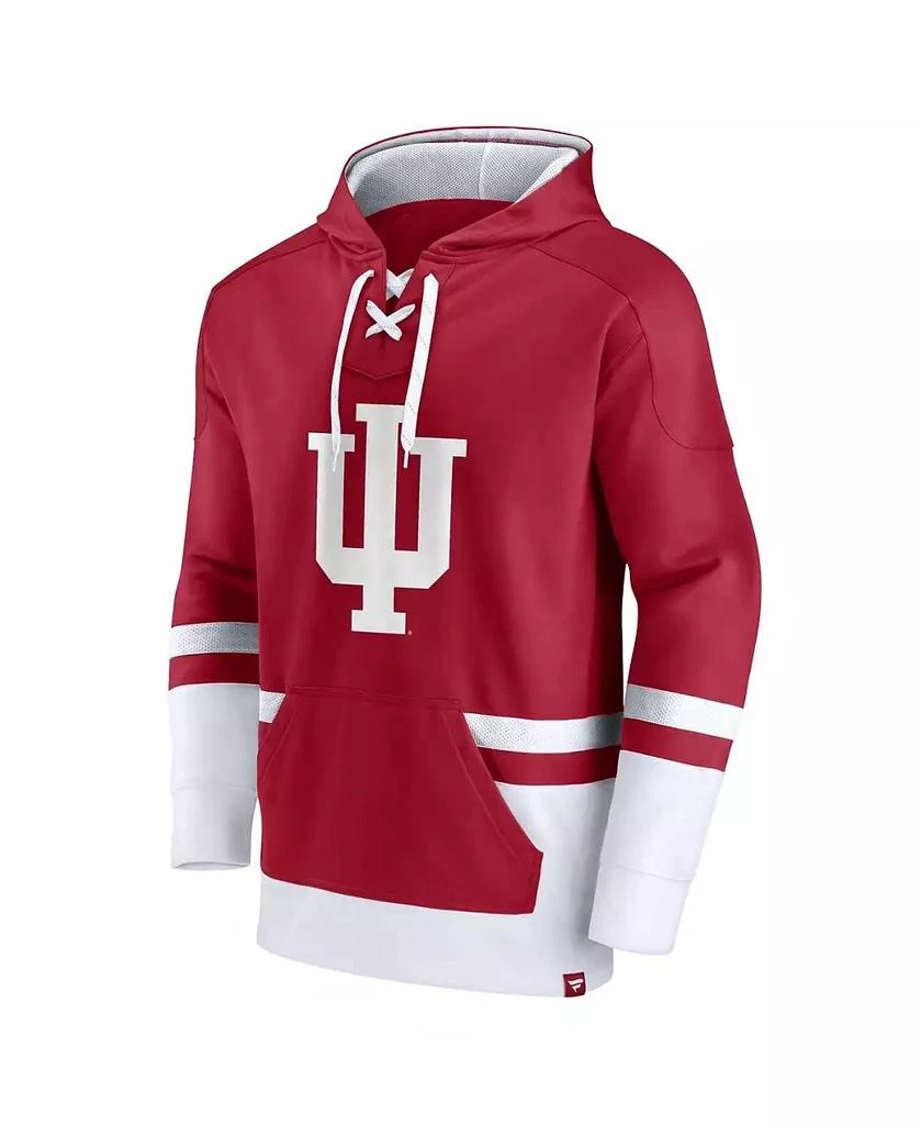 商品Fanatics|Men's Crimson Indiana Hoosiers First Battle Pullover Hoodie,价格¥357,第3张图片详细描述