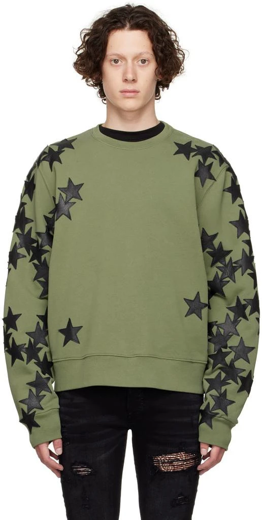 商品AMIRI|Khaki Cotton Sweatshirt,价格¥5879,第1张图片