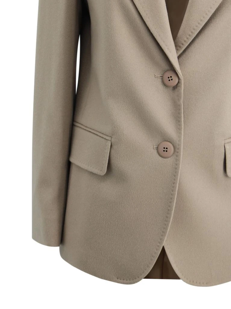 商品Max Mara|Single-breasted Blazer In Wool Drape,价格¥4632,第2张图片详细描述