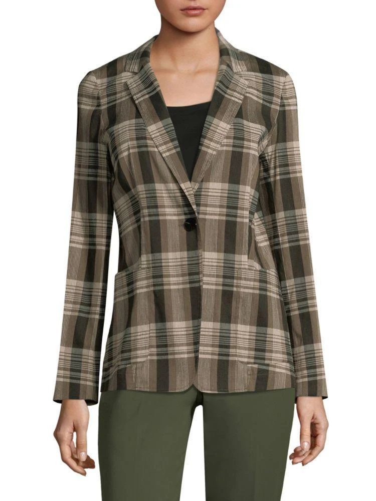 商品Lafayette 148 New York|Lafayette 148 New York Alba Poetic Plaid Blazer,价格¥1587,第1张图片