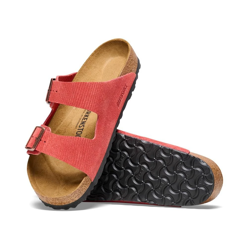 商品Birkenstock|Women's Arizona Corduroy Suede Embossed Sandals from Finish Line,价格¥695,第5张图片详细描述