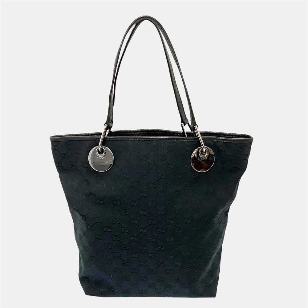 商品[二手商品] Gucci|Gucci Black Eclipse GG Canvas Tote ,价格¥3318,第3张图片详细描述