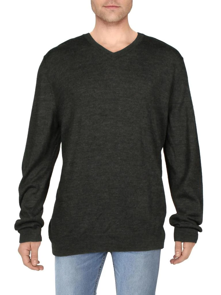 商品Club Room|Mens V Neck Knit Pullover Sweater,价格¥191,第3张图片详细描述