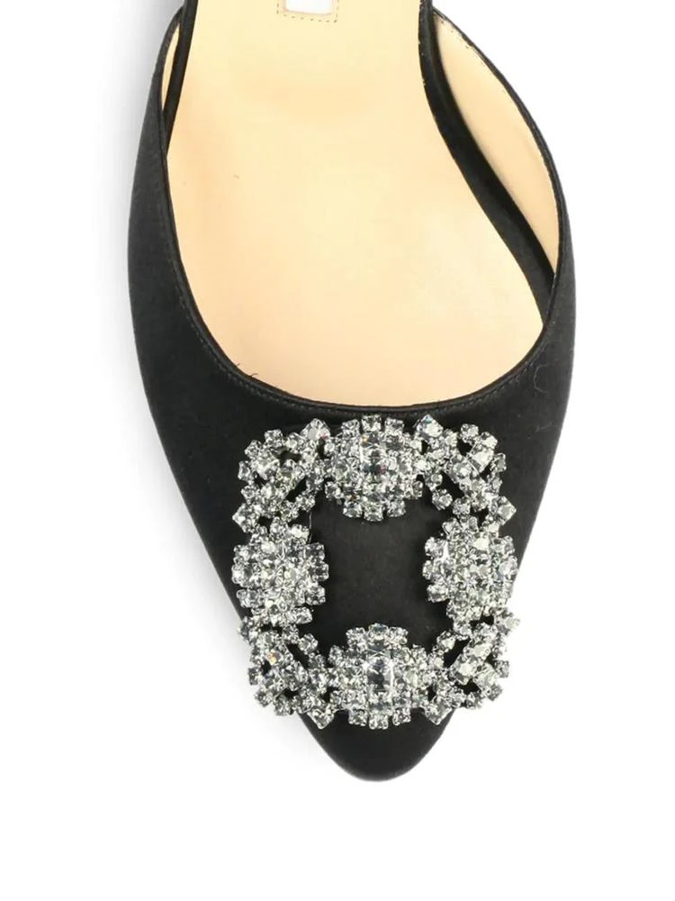 商品Manolo Blahnik|70mm钻扣鞋,价格¥4467,第3张图片详细描述