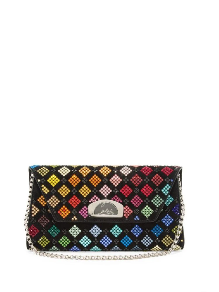 商品Christian Louboutin|Christian Louboutin - Vero Dodat Leather Convertible Clutch,价格¥20185,第1张图片