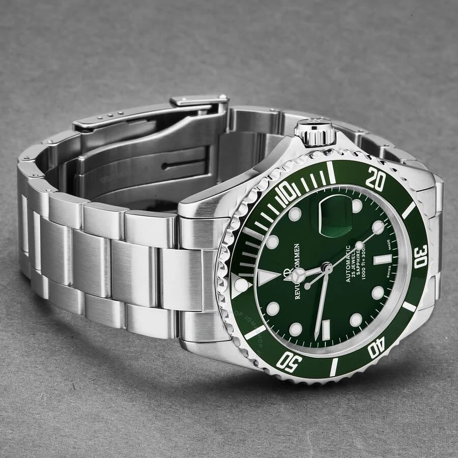 商品Revue Thommen|Diver Automatic Green Dial Men's Watch 17571.2129,价格¥4119,第2张图片详细描述