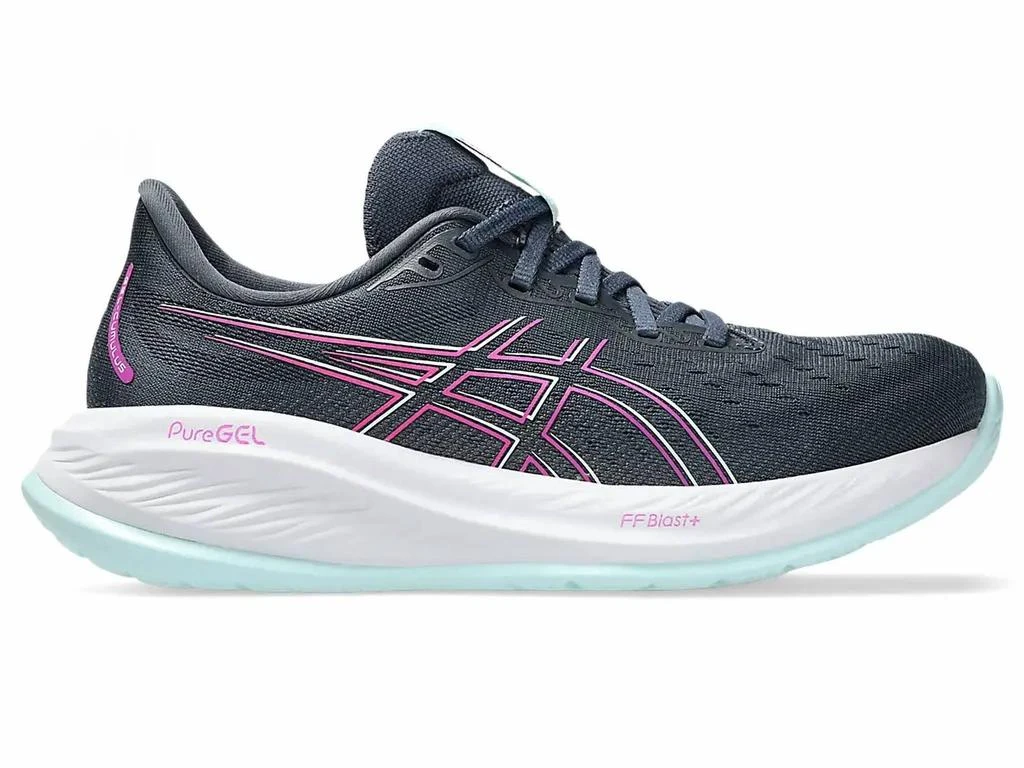 商品Asics|Women's Gel-Cumulus 26 Running Shoes In Tarmac/bold Magenta,价格¥914,第2张图片详细描述