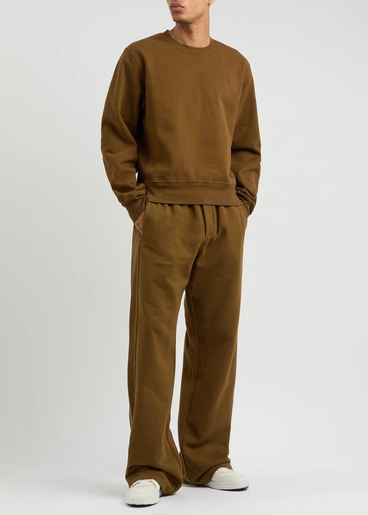 商品Yves Saint Laurent|Logo-embroidered cotton sweatpants,价格¥12587,第4张图片详细描述