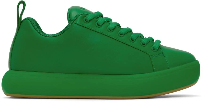 商品Bottega Veneta|Green Pillow Sneakers,价格¥7793,第1张图片