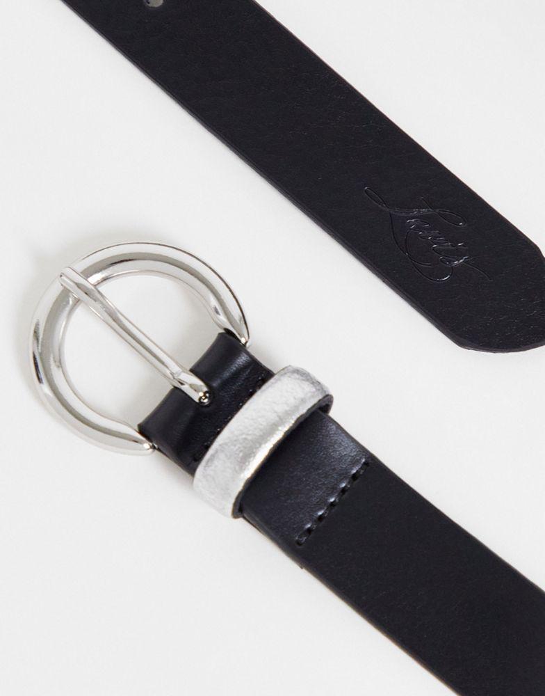 Levi's leather belt in black商品第2张图片规格展示