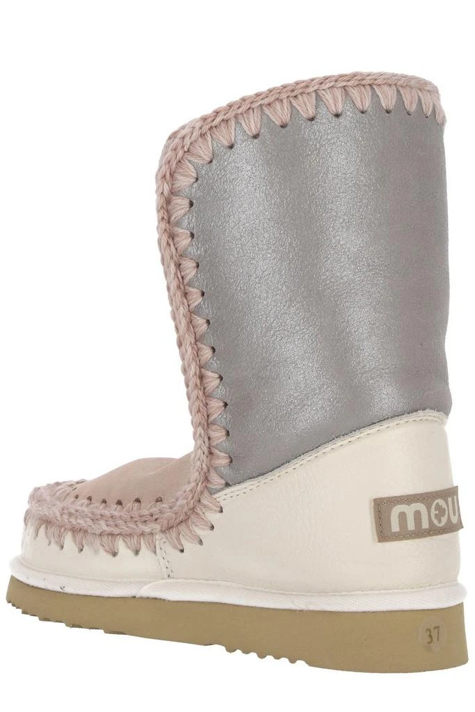 商品Mou|Mou Eskimo 18 Colour-Block Constrast-Stitched Boots,价格¥2201,第3张图片详细描述