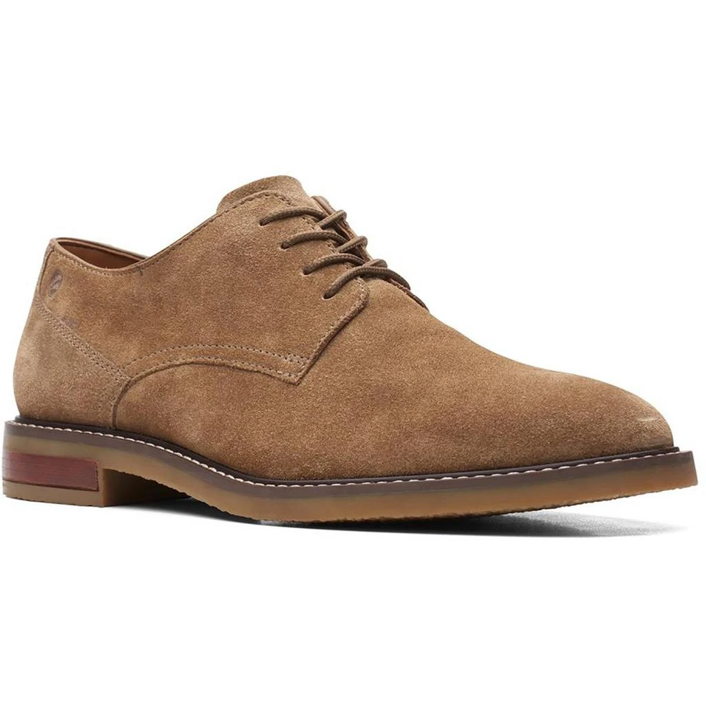 商品Clarks|Clarks Mens Jaxen Low Suede Lace Up Oxfords,价格¥276,第1张图片