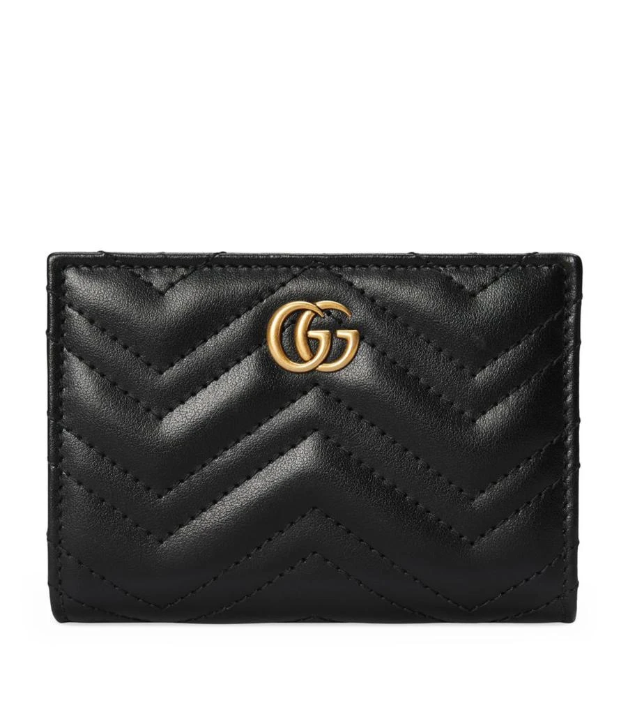 商品Gucci|Leather GG Marmont Wallet,价格¥4292,第1张图片