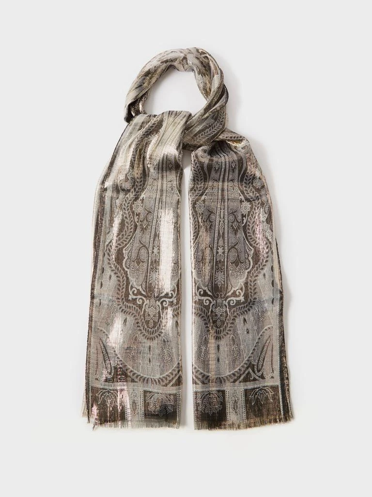 商品ETRO|Paisley-print silk-blend scarf,价格¥3290,第1张图片