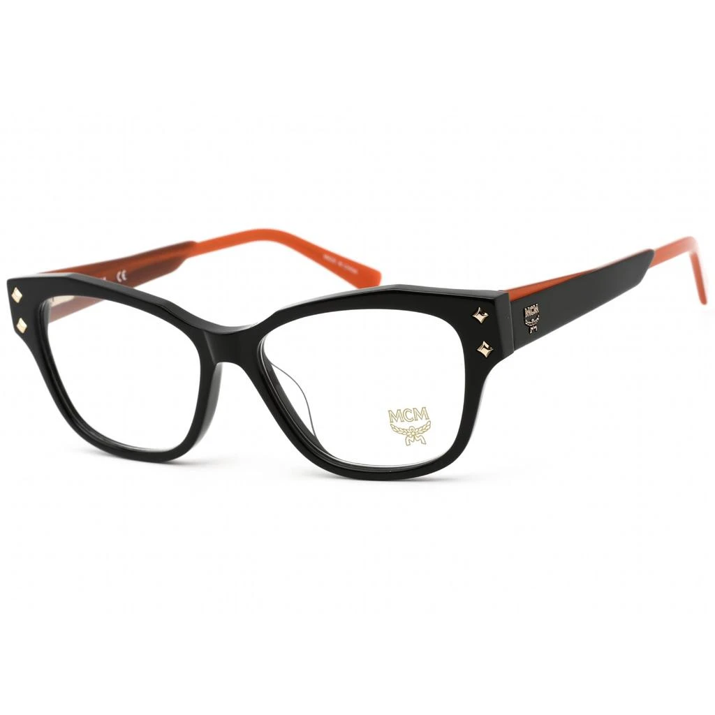 商品MCM|MCM Women's Eyeglasses - Clear Lens Black Full Rim Cat Eye Shape Frame | MCM2662 001,价格¥432,第1张图片