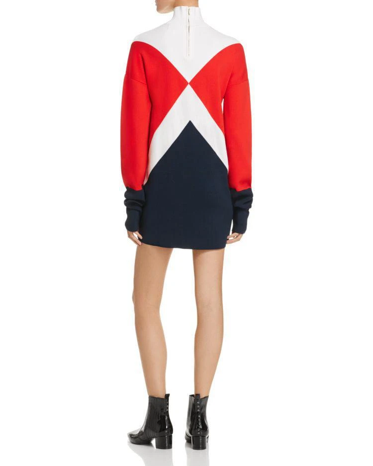 商品TOMMYXGIGI|Graphic Mock-Neck Sweater Dress,价格¥1474,第2张图片详细描述