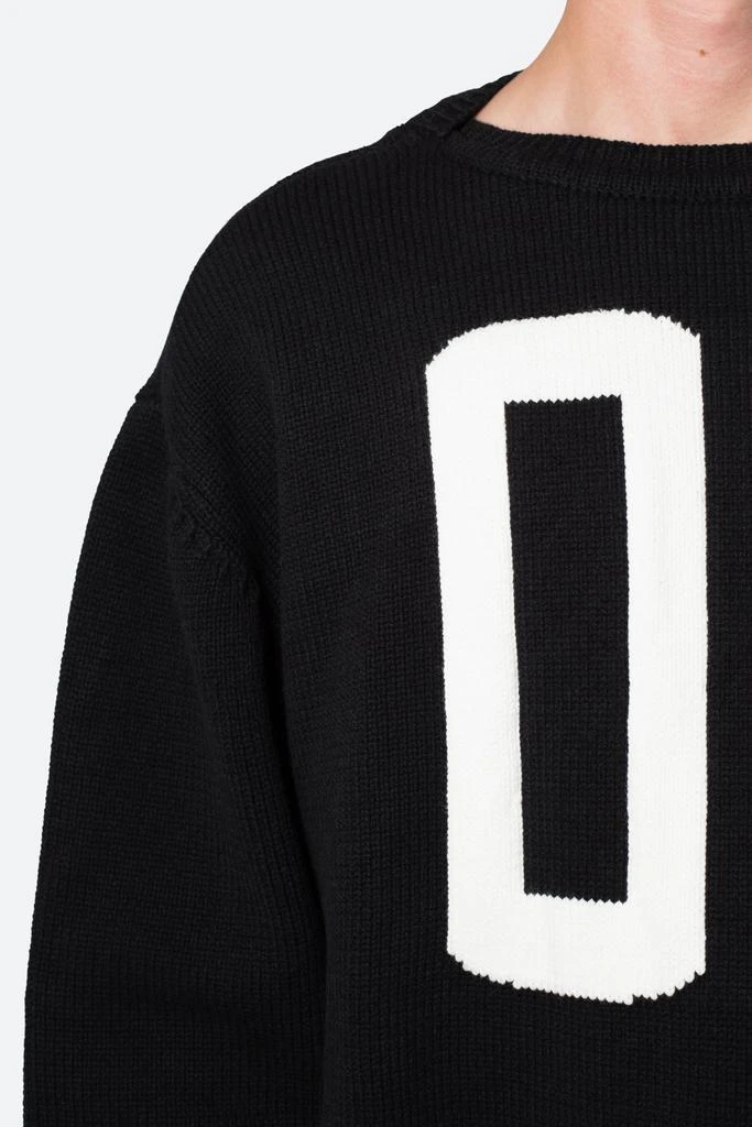 Varsity Knit Sweater - Black 商品