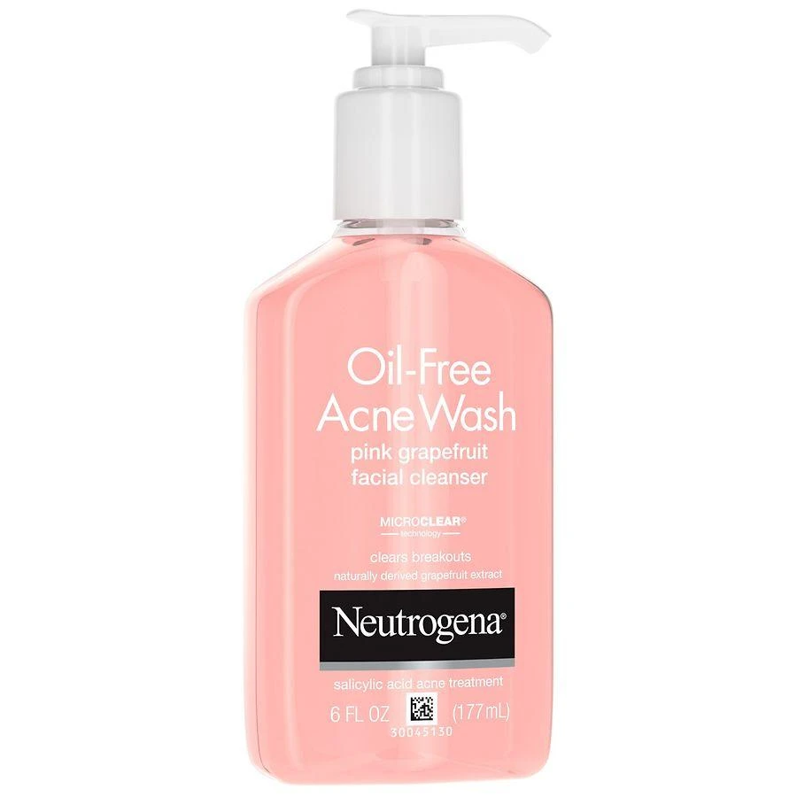 商品Neutrogena|Oil-Free Pink Grapefruit Acne Facial Cleanser Pink Grapefruit,价格¥89,第3张图片详细描述