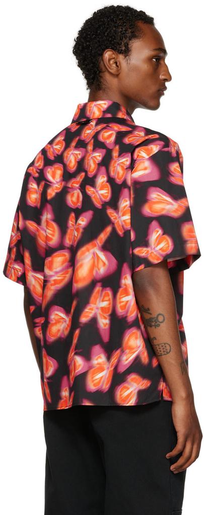 Pink & Orange Printed Shirt商品第3张图片规格展示