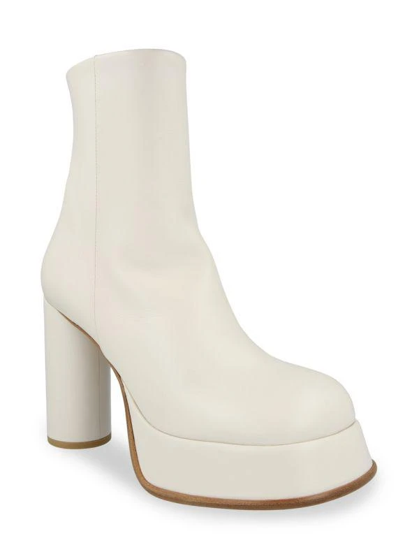 商品Ambush|100MM Square-Toe Leather Platform Boots,价格¥4097,第2张图片详细描述