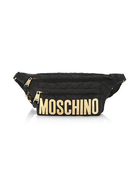 商品Moschino|Logo Nylon Quilted Belt Bag,价格¥4683,第1张图片