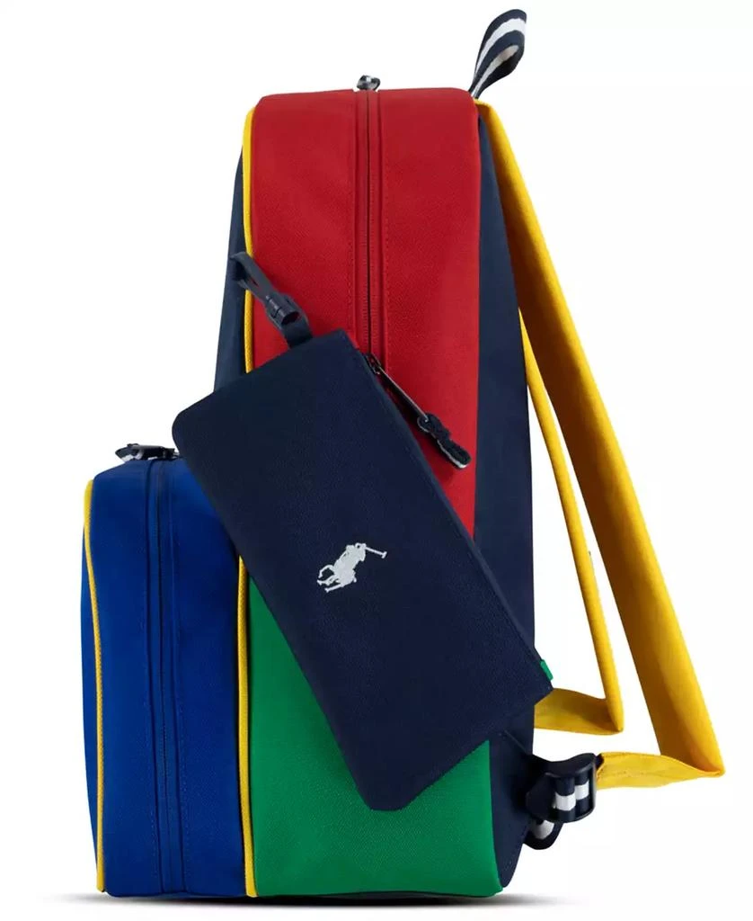 商品Ralph Lauren|Big Boys Backpack, Lunch Box and Pencil Case Combo Set, 3 Piece,价格¥873,第4张图片详细描述