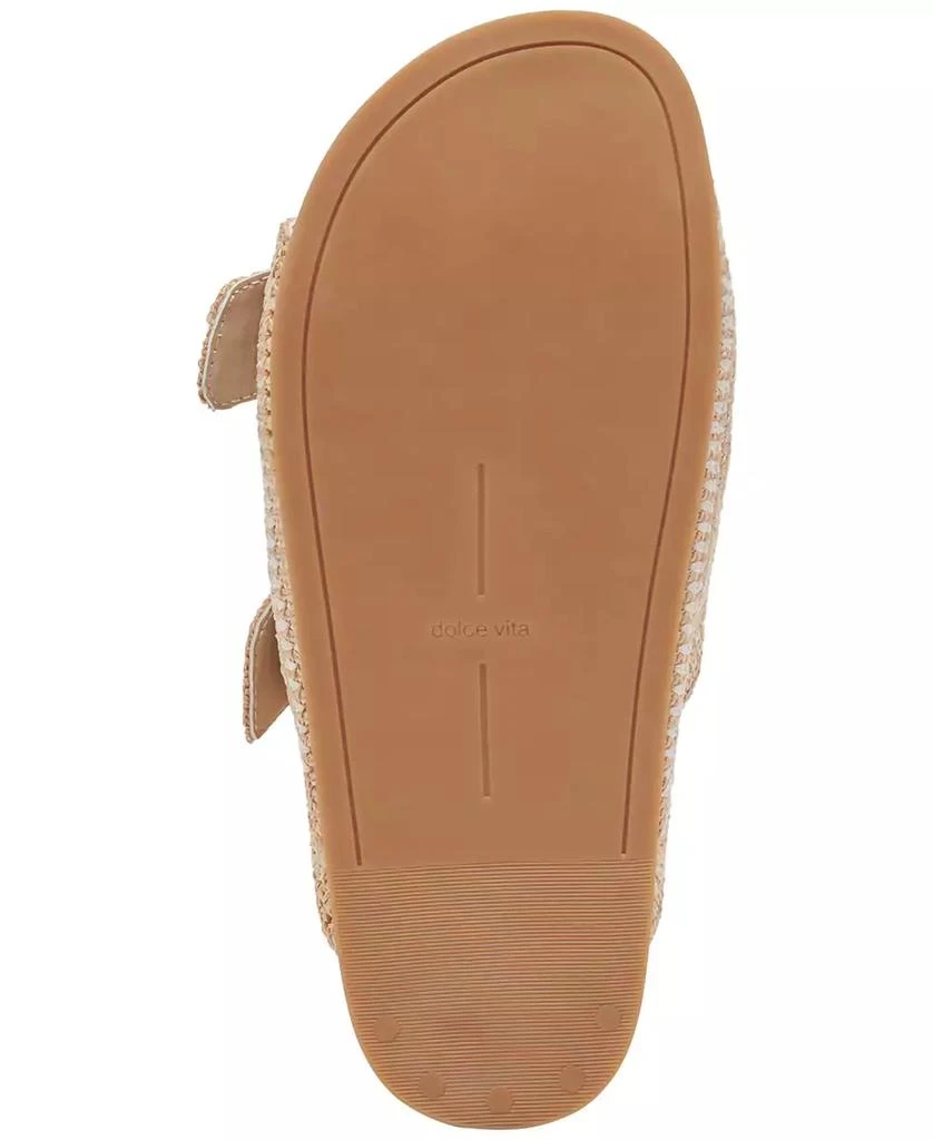 商品Dolce Vita|Women's Ralli Buckled Stitch Footbed Sandals,价格¥1047,第4张图片详细描述